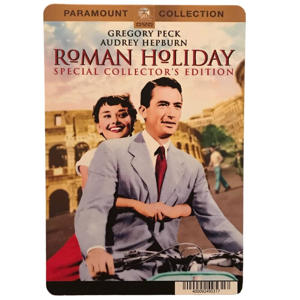 Mini Movie Poster - Roman Holiday - Retro Art Home Office Decor Fits A5 Frame
